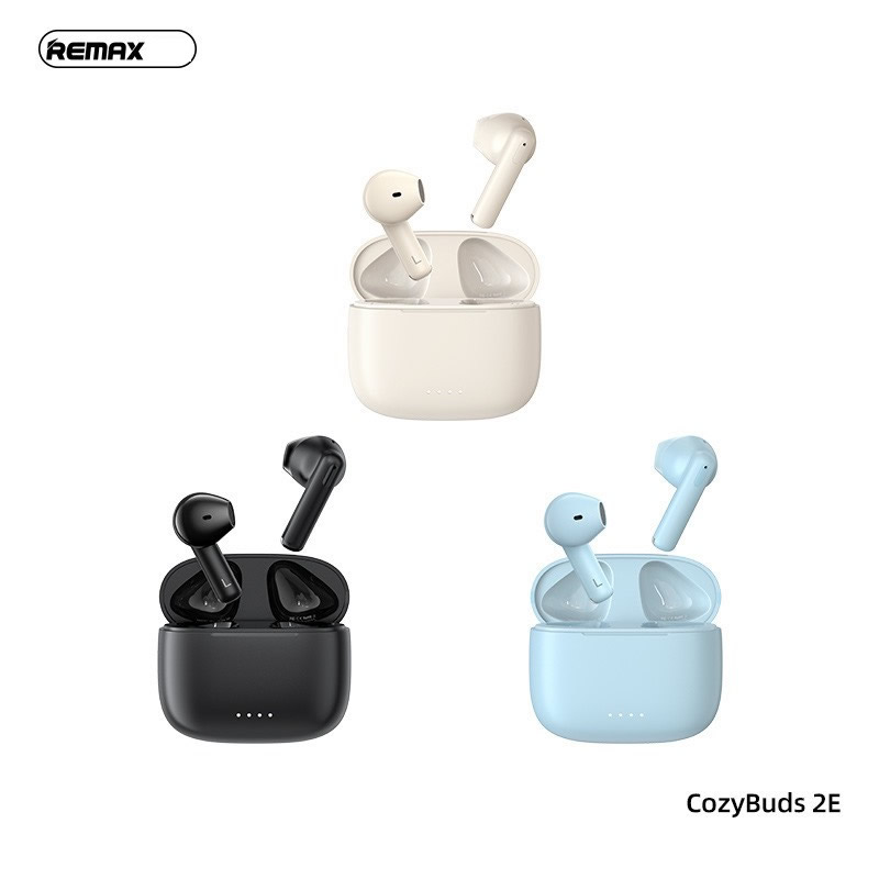 Tai nghe bluetooth REMAX Cozybuds 2E Airpods True Wireless pin trâu siêu hay [BH 1 năm]