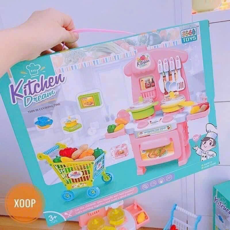 Đồ chơi nấu ăn nhà bếp Kitchen Dream cho bé