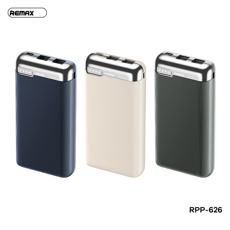 Pin sạc dự phòng REMAX RPP-626 20.000mAh chính hãng [BH: 1 năm]