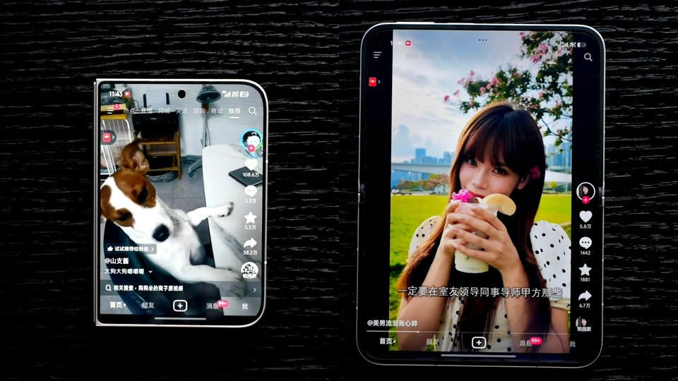 Màn hình LTPO AMOLED 7,58 inch, hỗ trợ 120Hz