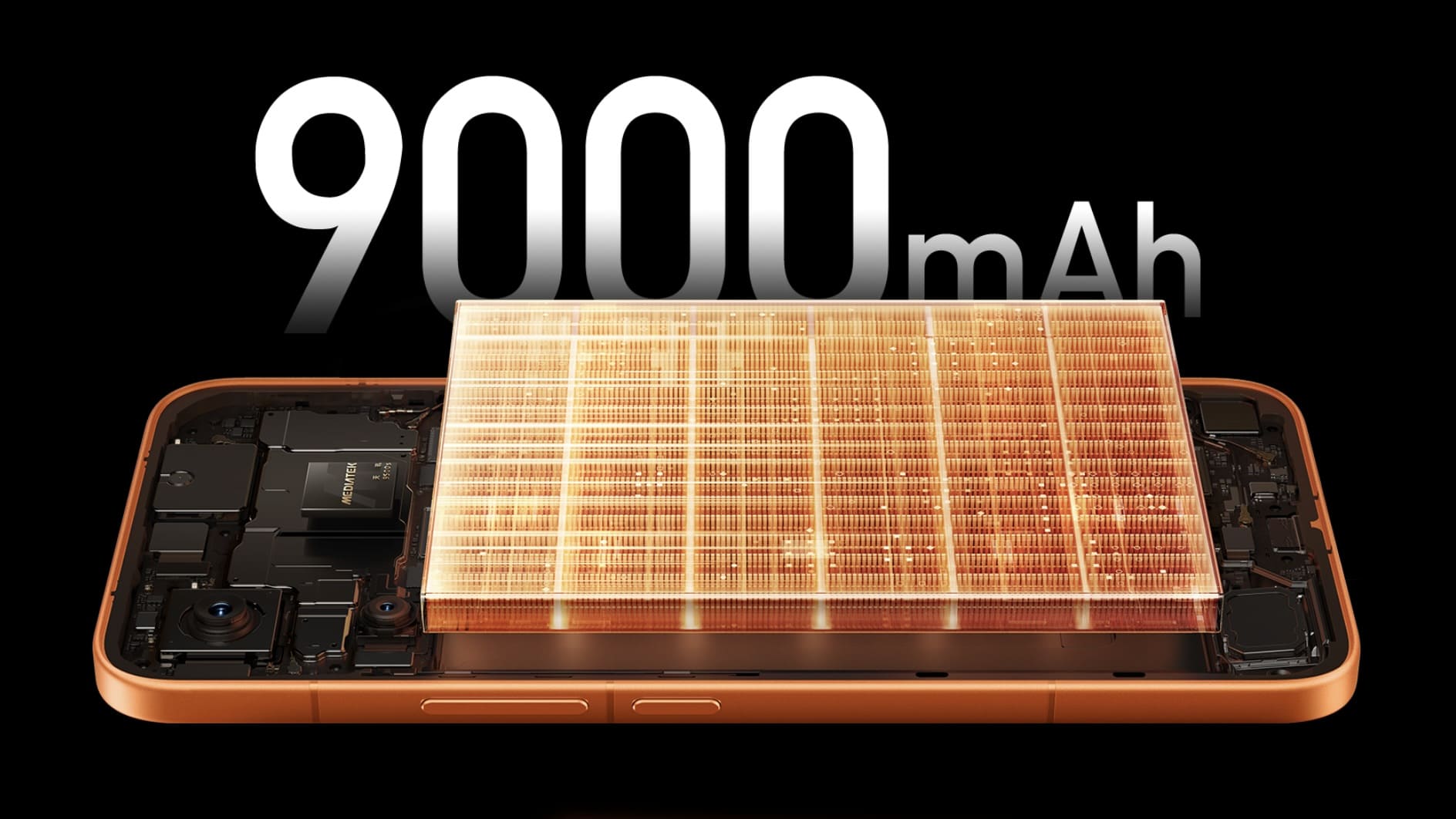 Viên pin Silicon-Carbon dung lượng khủng 9000mAh