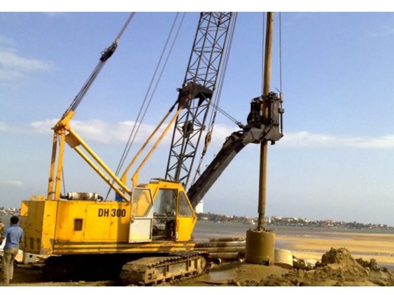 Báo giá vật tư máy cọc nhồi LQR 80