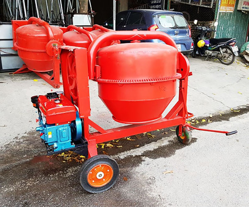 Công dụng của máy trộn bê tông