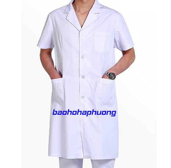 áo blouse nam non mỹ màu trắng