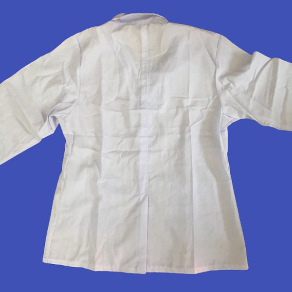 Áo công nghệ nữ dài tay non mỹ màu trắng 1