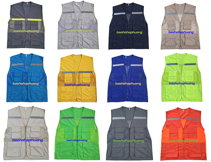 áo gile bảo hộ lao động 2