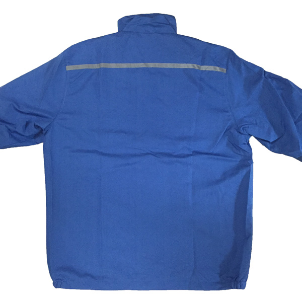 áo khoác bảo hộ vải gió màu xanh biển 1