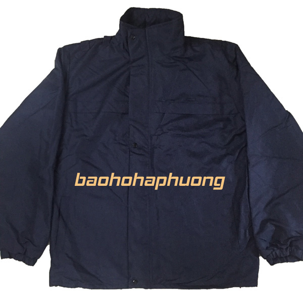 áo khoác bảo vệ vải gió 2 lớp màu tím than