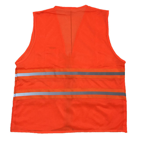 áo phản quang 3m túi khóa màu cam đỏ 1