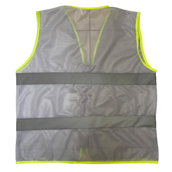 áo phản quang lưới màu ghi 1