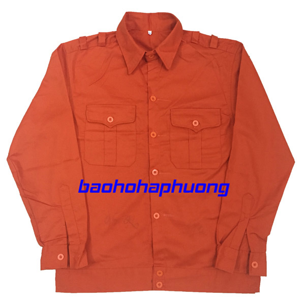 áo thợ điện màu cam