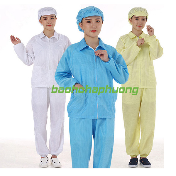 bộ quần áo phòng sạch rời