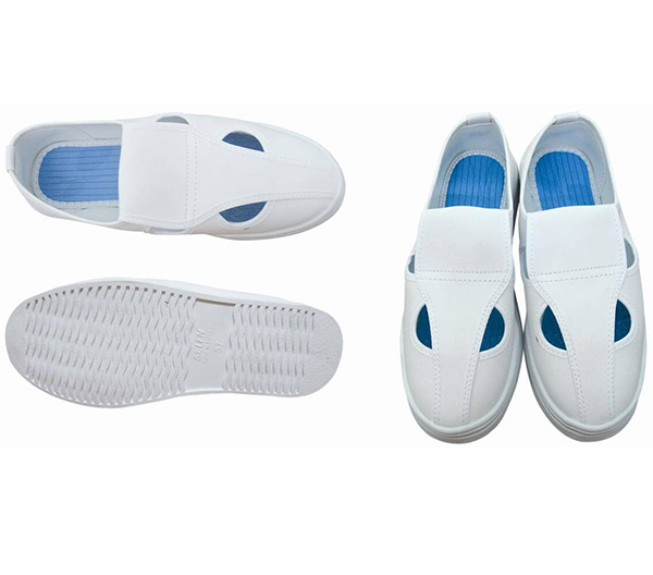 giày bảo hộ phòng sạch 4 lỗ 1