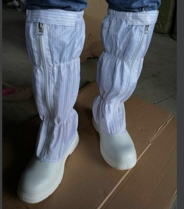 giày phòng sạch cao cổ mũi sắt 2