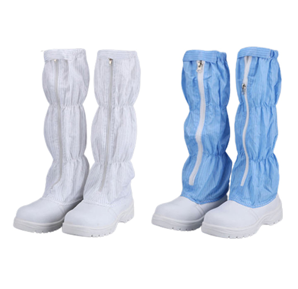 giày phòng sạch cao cổ mũi sắt