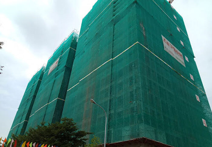 lưới bao che công trình 2