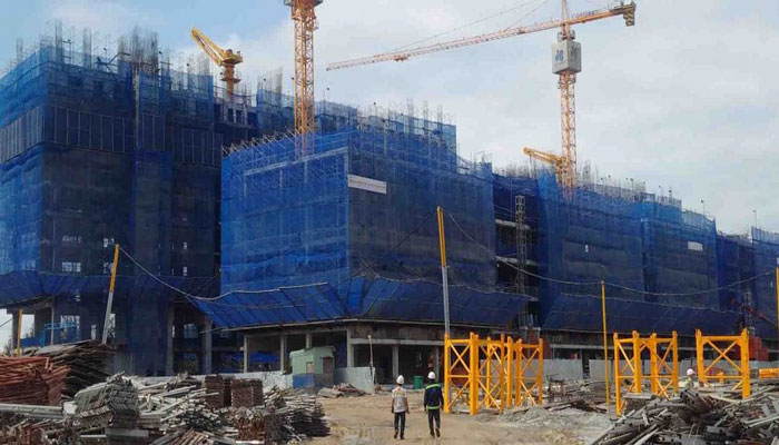 lưới bao che công trình 3