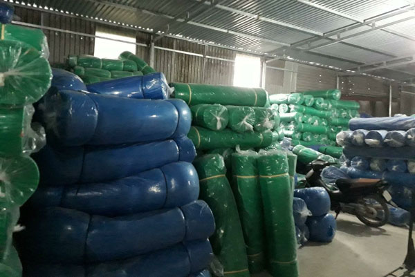 lưới chắn bụi công trình 2