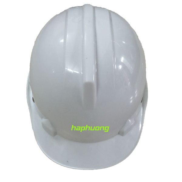 Mũ bảo hộ Bảo Bình núm vặn màu trắng