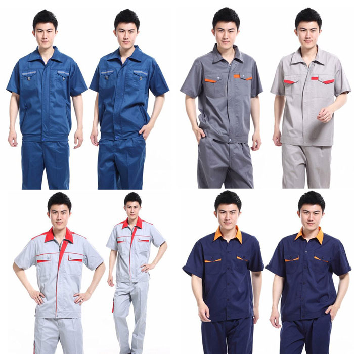 Quần áo bảo hộ cho kỹ sư cộc tay