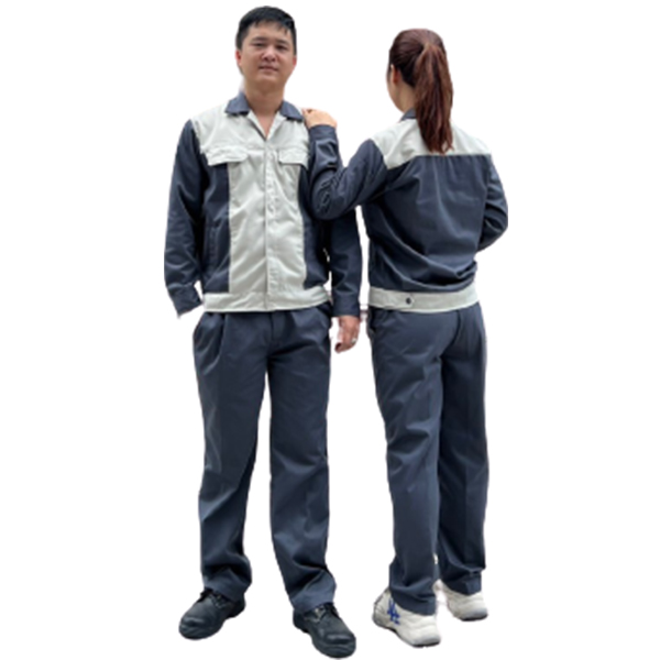 quần áo bảo hộ màu chì phối ghi sáng 01 1