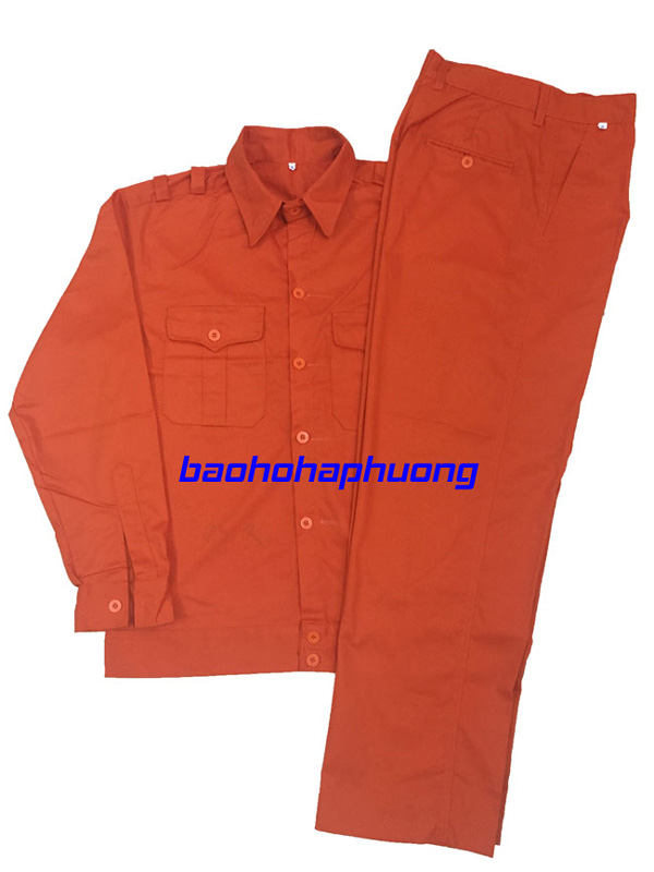 quần áo điện lực màu cam