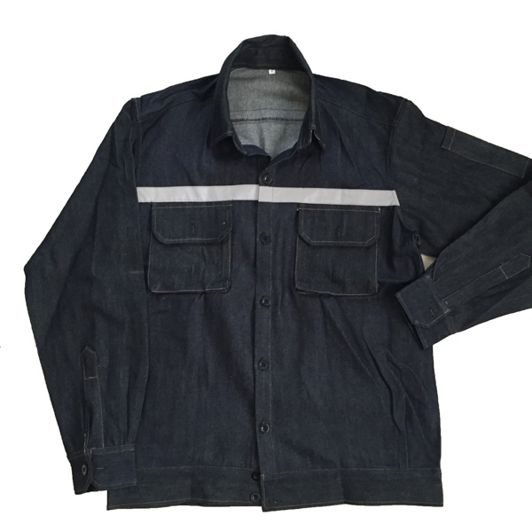 Quần áo thợ hàn vải bò 1