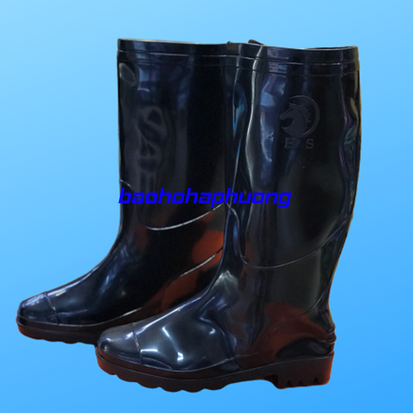 ủng bảo hộ hoa san nam 016 màu đen