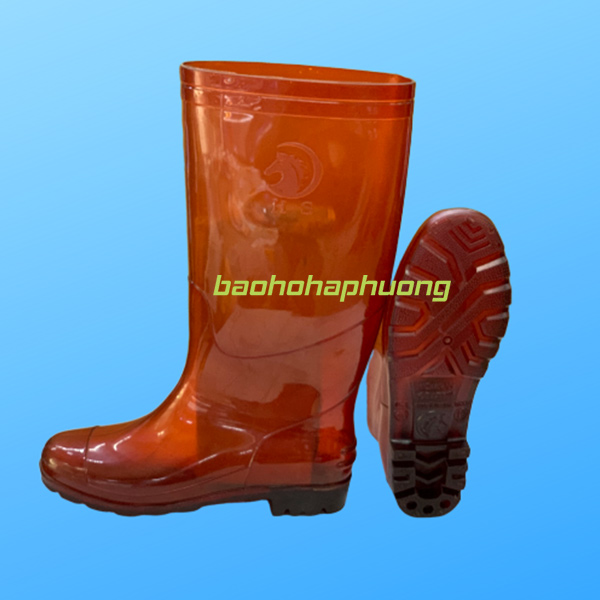 ủng bảo hộ hoa san nam 016 màu trà