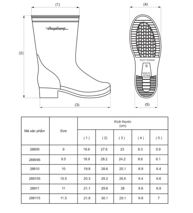 Ủng thùy dương màu trắng 1