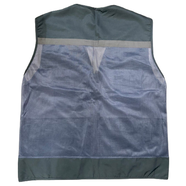 áo bảo hộ phản quang màu ghi chì