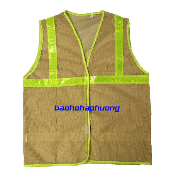 áo lưới phản quang màu vàng hà nội
