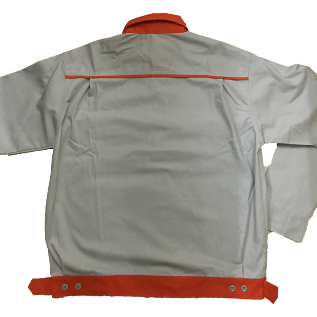 Quần áo bảo hộ pangrim ghi phối cam.3