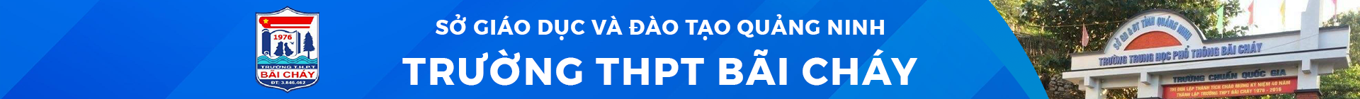 TRƯỜNG THPT BÃI CHÁY