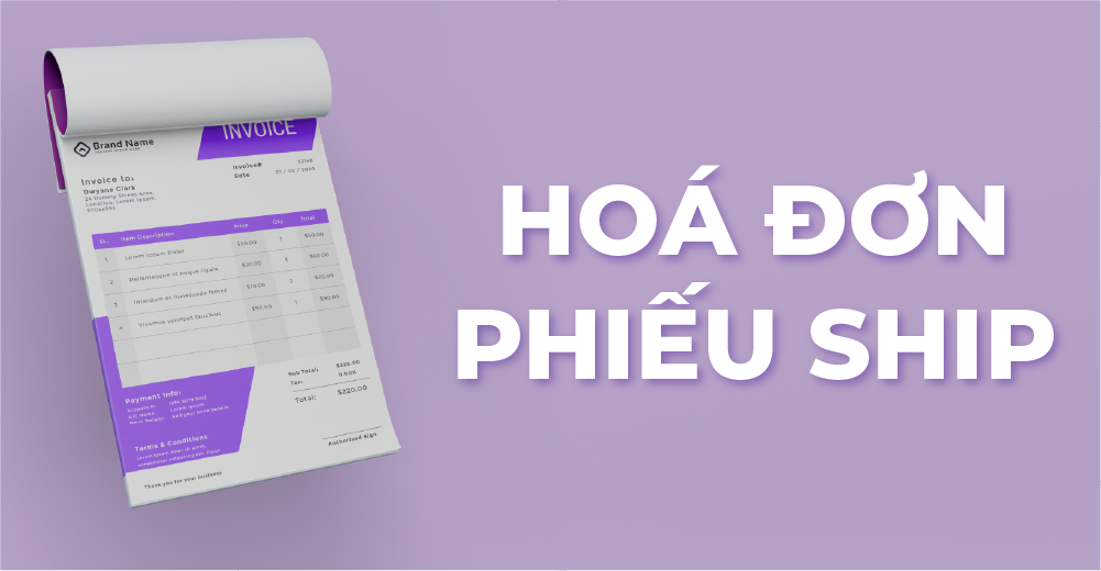 Hóa Đơn Phiếu Ship