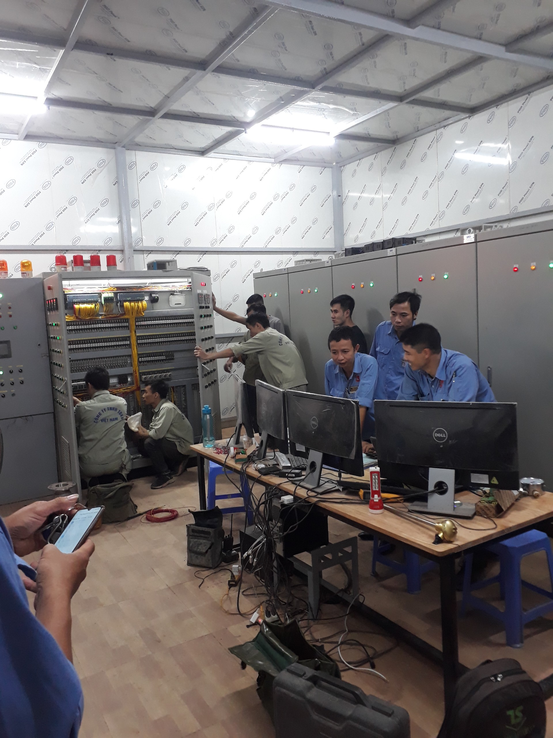 Dự án xây dựng tủ điều khiển và hệ thống giám sát SCADA dây chuyền sản xuất gạch