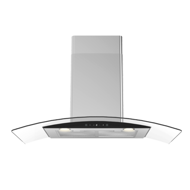 Máy hút mùi điện tử kính cong Roler RRH-7114