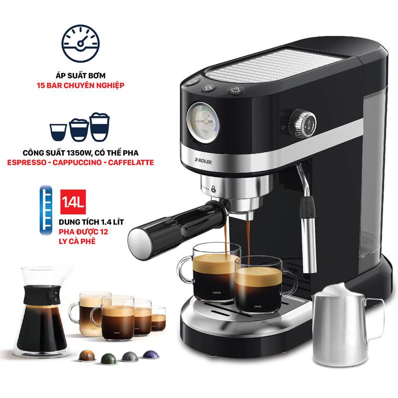 Máy pha cà phê Espresso Roler RC-3212E