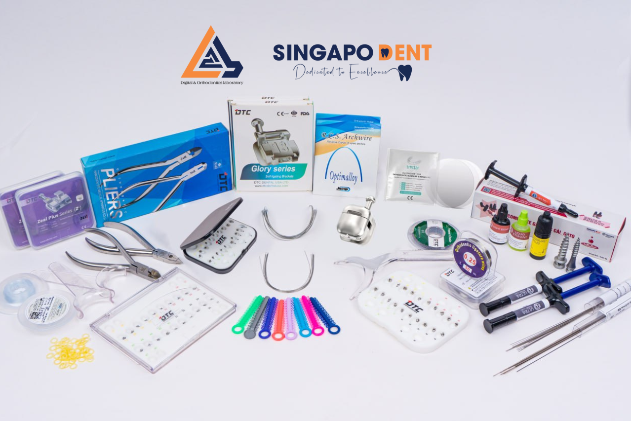 SingapoDent đơn vị phân phối độc quyền các sản phẩm vật liệu chỉnh nha