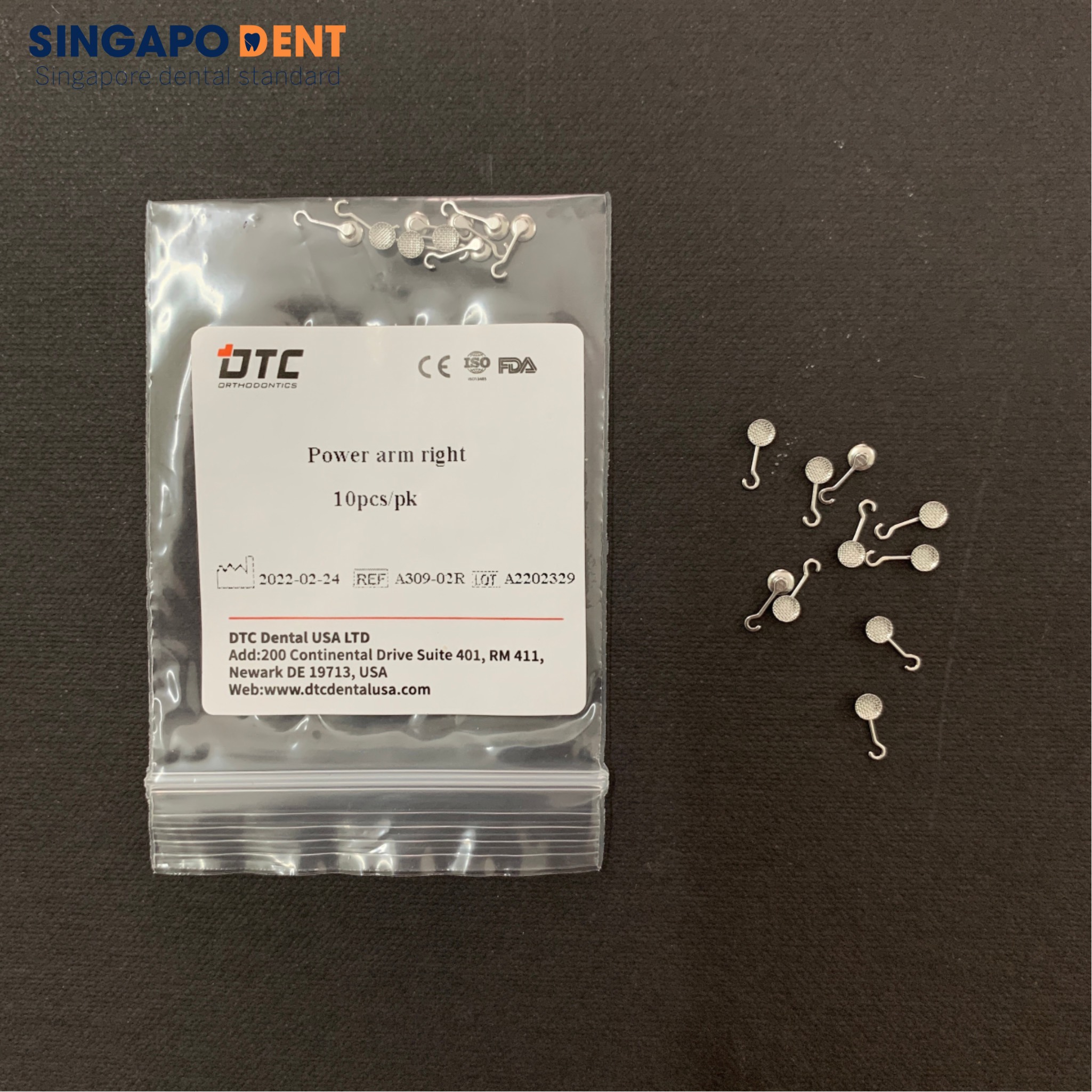 Hook dán kéo răng Bondable_DTC