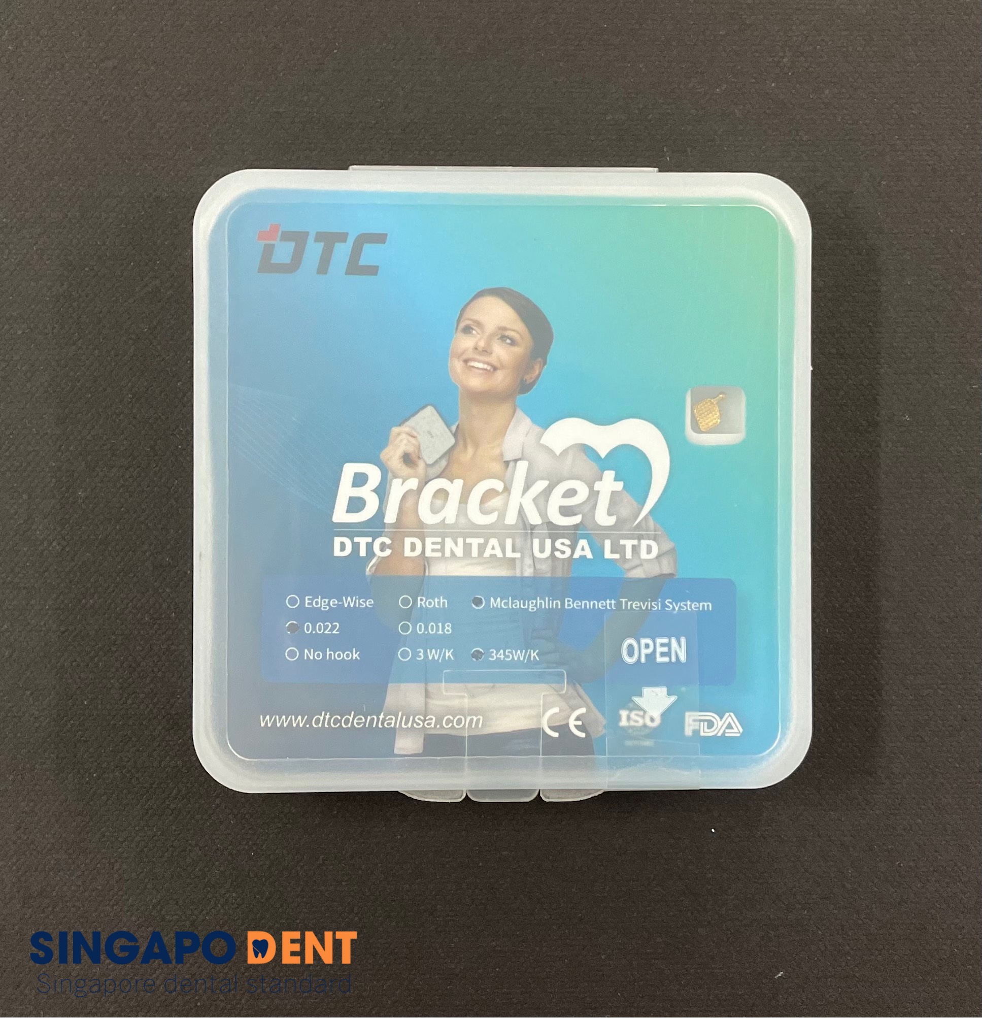 Mắc cài inox thường Gold_DTC