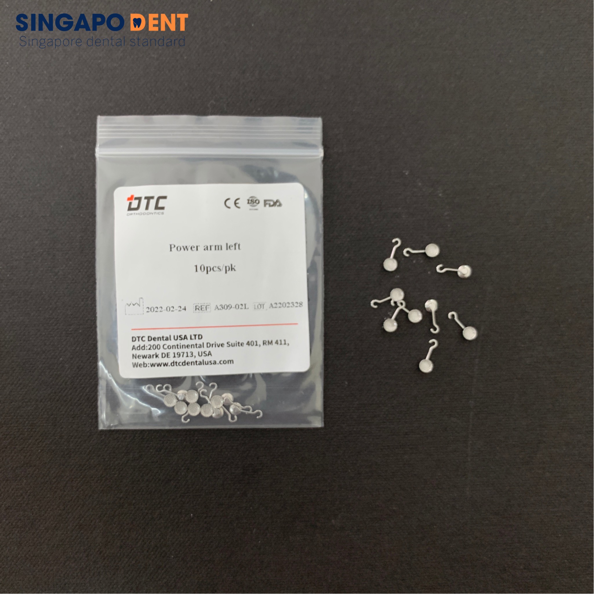 Hook dán kéo răng Bondable_DTC