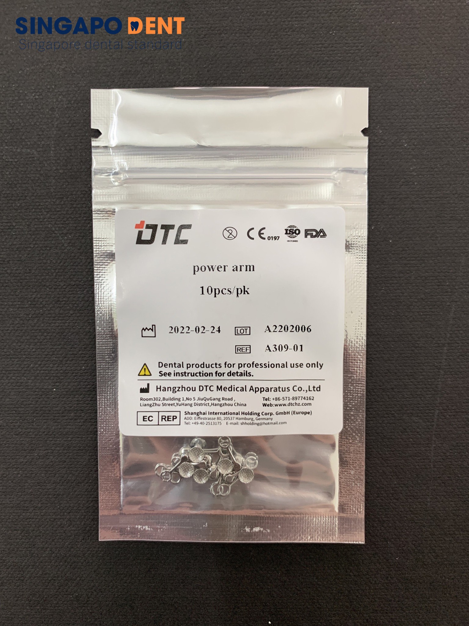 Hook dán kéo răng Bondable_DTC