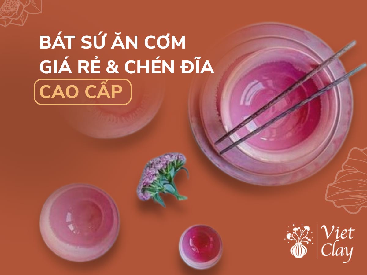 BÁT SỨ ĂN CƠM GIÁ RẺ: CHÉN ĐĨA CAO CẤP (2022)