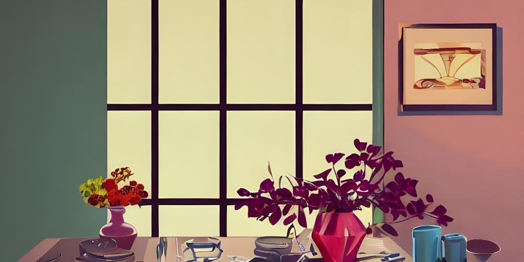 Bình hoa gốm trang trí phòng làm việc