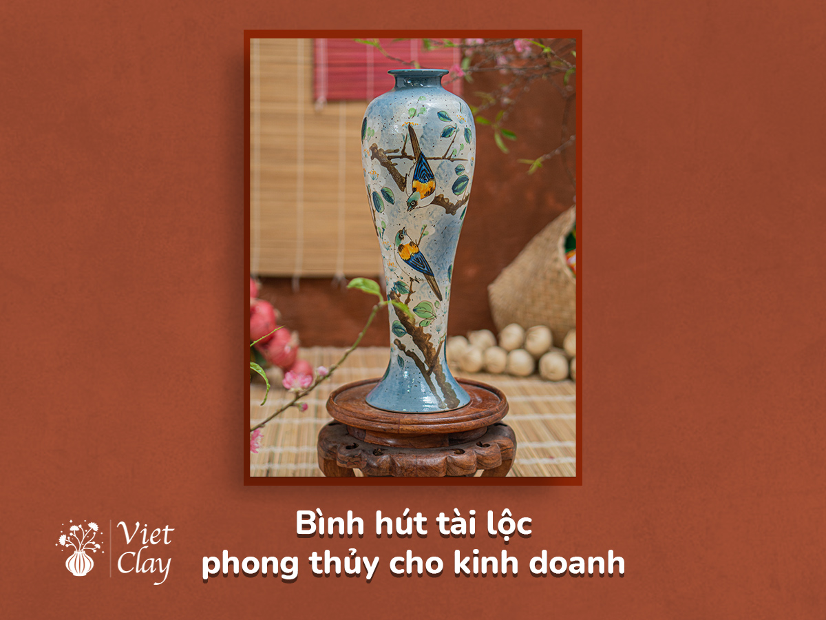Bình Hút Tài Lộc Phong Thuỷ Cho Kinh Doanh