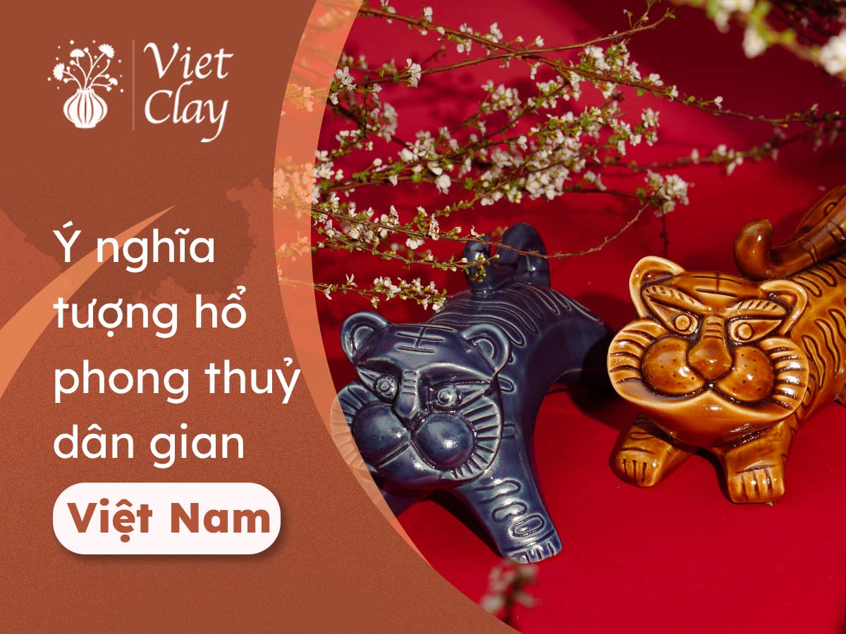 TƯỢNG HỔ PHONG THUỶ ĐẸP BẰNG SỨ {MỚI 2022}