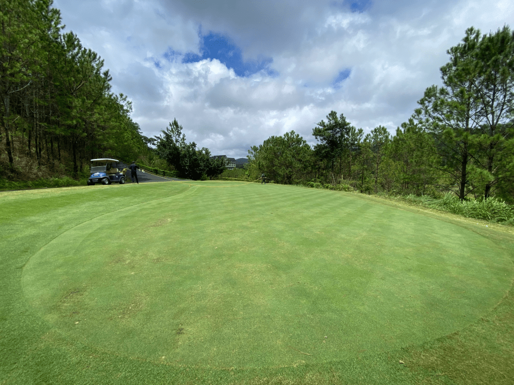bảo vệ cỏ sân golf