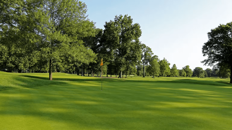 cải thiện sức khỏe của cỏ sân golf