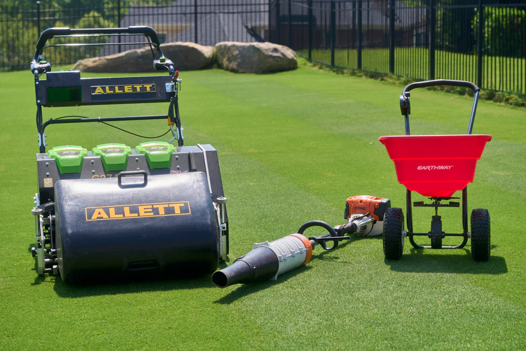 chăm sóc bãi cỏ